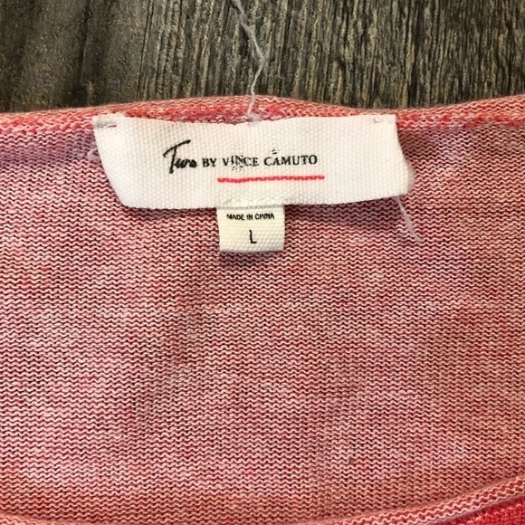 Two by Vince camuto sweater top women’s size large - Picture 2 of 4